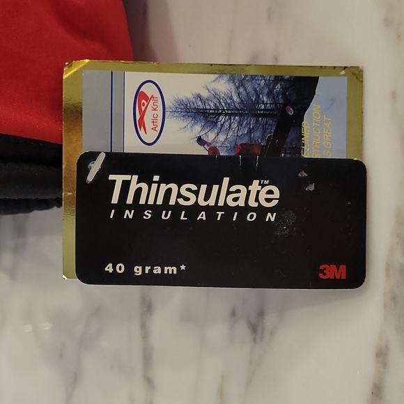 NWT BIG BOY'S 3M THINSULATE INSULATION WATERPROOF SNOWBOARDING SNOW GLOVES - Picture 5 of 6